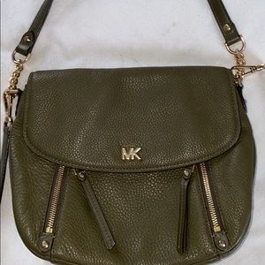 Green Michael Kors Purse